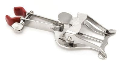 Trumpet Lyre - Clamp On in Nickel Plate