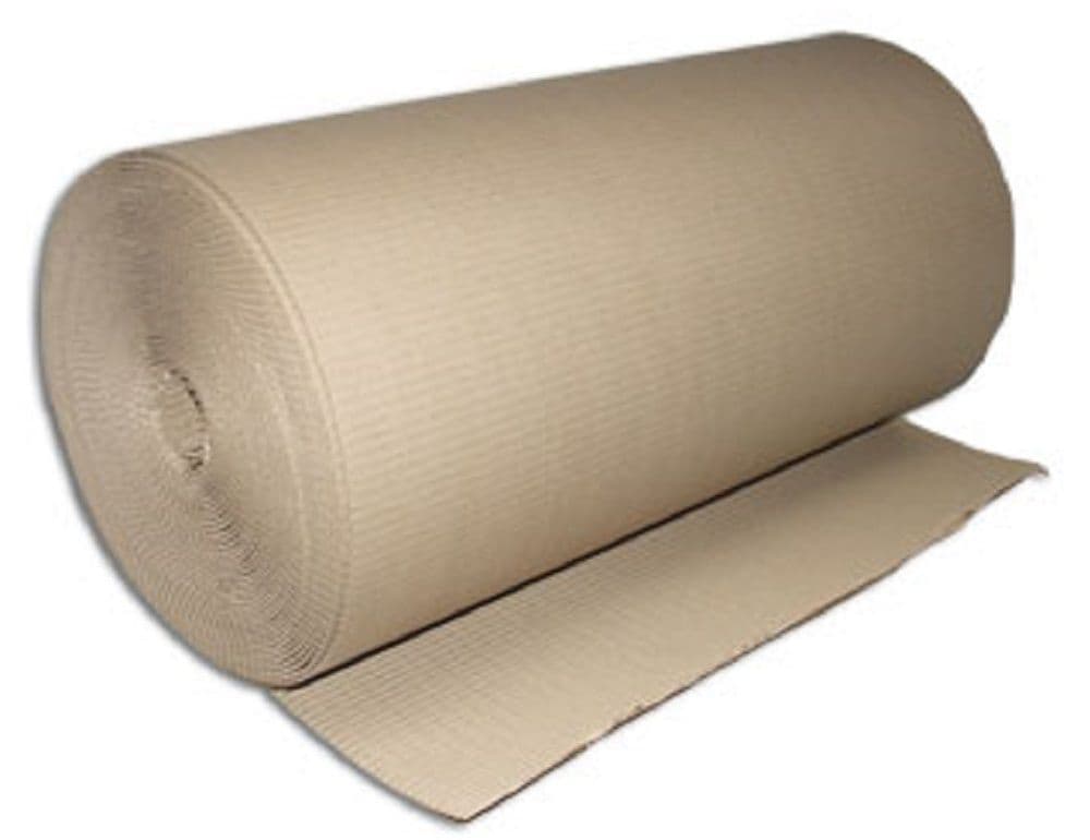 1 Corrugated Cardboard Paper Roll Size 1200mm x 75metre Wrapping