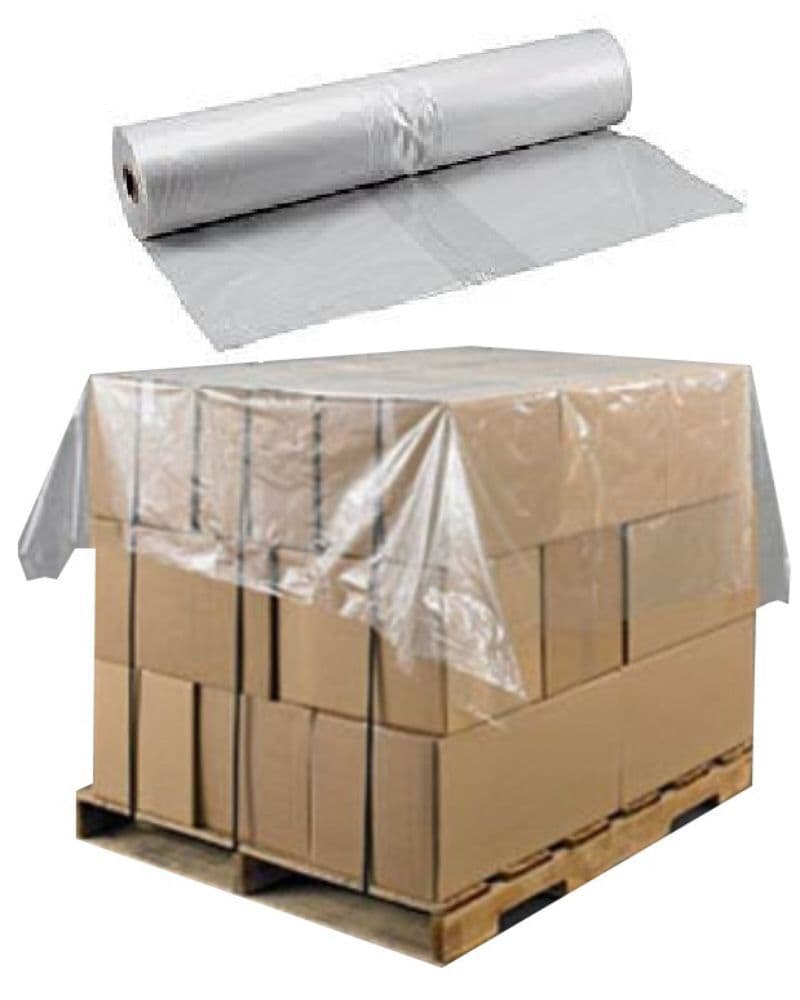 1000 Polythene Pallet Top Base Cover Sheets Size 59x51