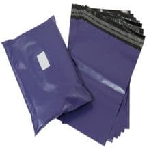 1000 x Large 13 x 19" Purple Plastic Mailing Shipping Packaging Bags 60mu Self Seal