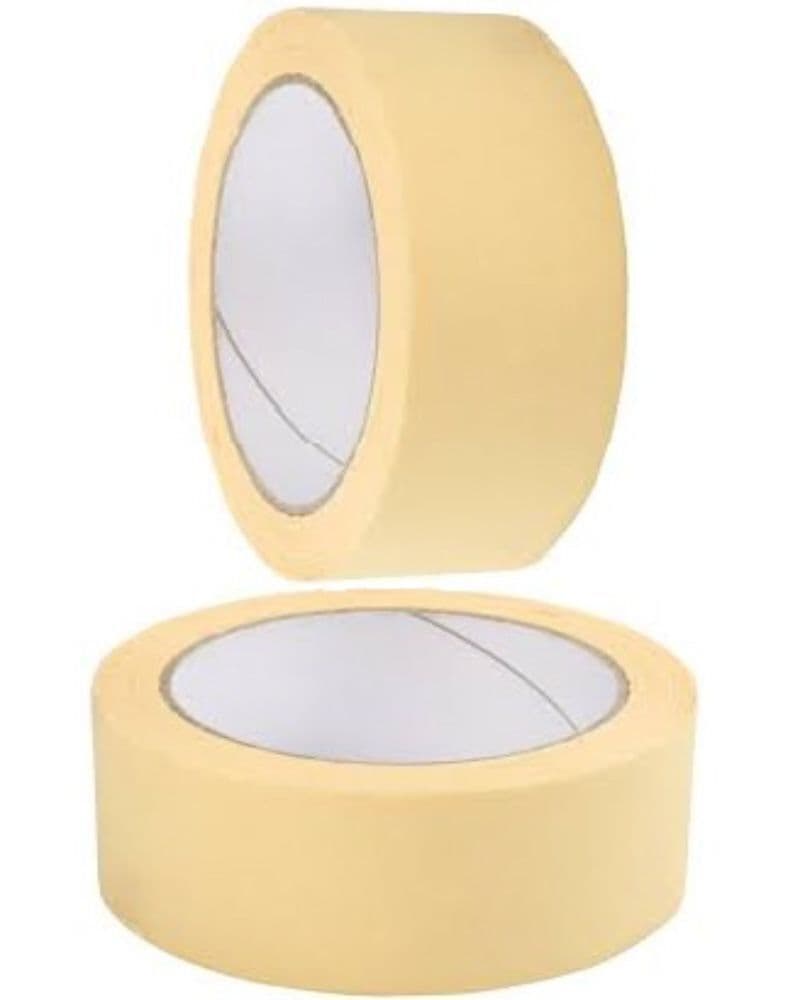 36 Masking Tape Rolls Size 50mm x 50m Painting DIY Car Bodyshop