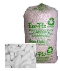 45 CUBIC FOOT ECOFLO BIODEGRADABLE VOID LOOSE FILL PACKING PEANUTS