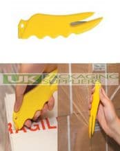 50 Cruze Cutter Safety Knives Packing Tool - No Exposed Blade -