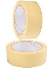 72 Masking Tape Rolls Size 50mm x 50m Painting DIY Car Bodyshop