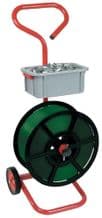 Mobile Dispenser Trolley & Stand For Pallet Banding Strapping Heavy Duty