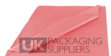 SHEET SIZE - 500 x 750mm PASTEL PINK  TISSUE
