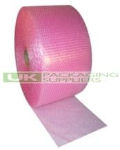 Pink Antistatic Bubble Wrap