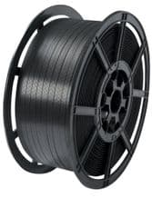 Plastic Pallet Strapping Coil BLACK Size 12mmx1000m 310kg Brake Banding