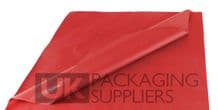 SHEET SIZE - 500 x 750mm RED TISSUE