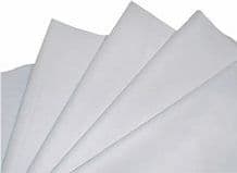 SHEET SIZE - 450 x 750mm WHITE TISSUE