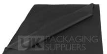 SHEET SIZE - 500 x 750mm BLACK TISSUE