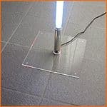 Fluoresent Light Tube Acrylic Stand