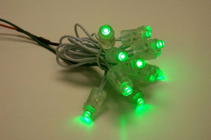 Green LED Chain