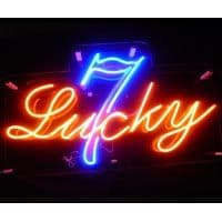 Lucky 7 Neon Sign