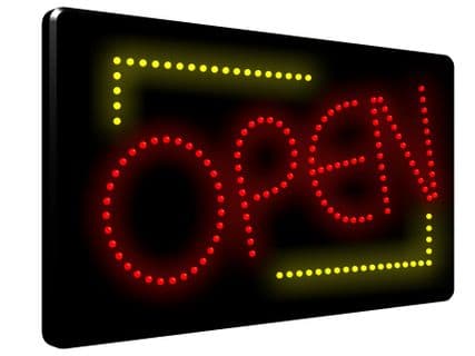 MINI OPEN SIGN LED3