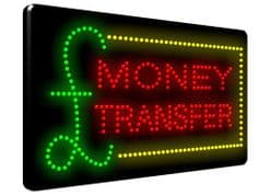 MONEY TRANSFER £ LED SIGN (LED4)