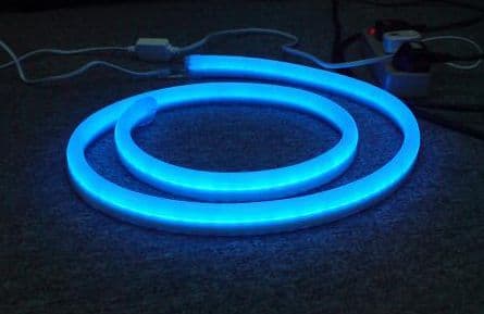 Neon Flex BLUE High Voltage 230v