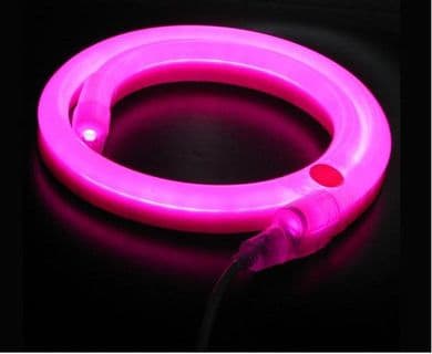 Neon Flex Pink High Voltage 230v