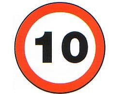 10mph