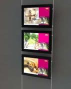 19" Digital screens on 6mm rod