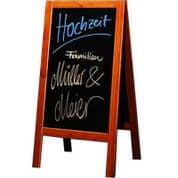 A-board "sandwich" Mahogany