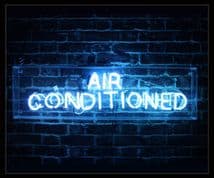 Air Conditioned Neon Sign