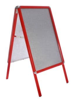 Aluminium Snap Frame A-board in 5 different Colours