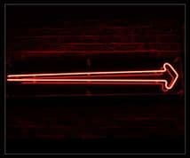 Arrow 1 Neon Sign