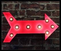 Arrow Bulb Sign 2
