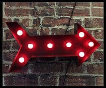 Arrow Bulb Sign