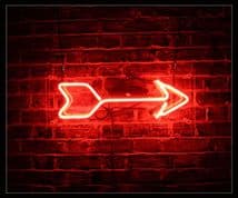 Arrow Neon Sign 1