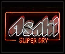 Asahi Neon Sign