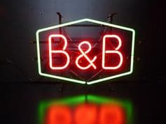 B&B Neon Sign