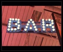 BAR Bulb Sign 2