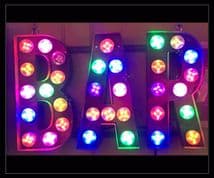 BAR Bulb Sign