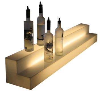 Bar Drink Stand Opal Acrylic 2 Step