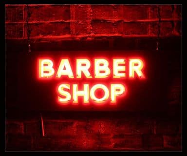 Barber Shop Neon Sign