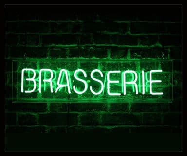 Brasserie Neon Sign