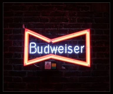 Budweiser Neon Sign 2