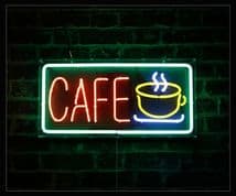 Cafe Neon Sign