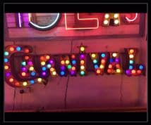 Carnival Bulb Sign