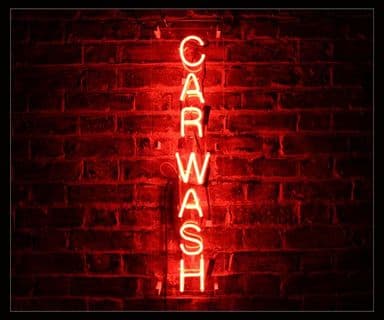 Carwash Neon Sign