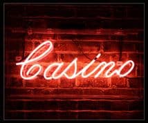 Casino Neon Sign 2