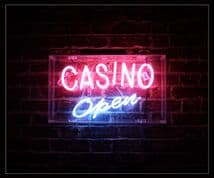 CASINO OPEN Neon Sign