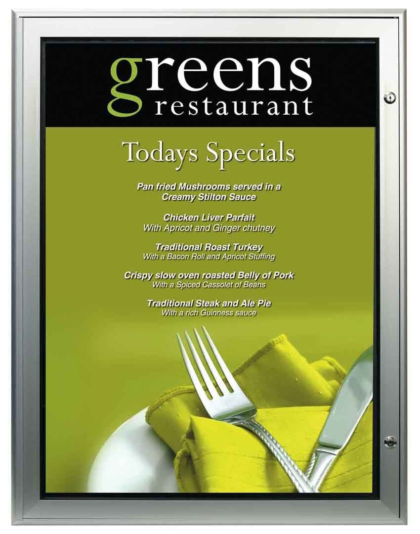 Catering Menu Case