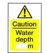 Caution Water Depth