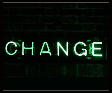 Change Neon Sign