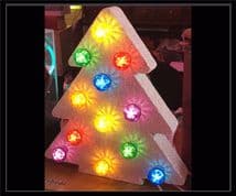 Christmas Tree Bulb Sign