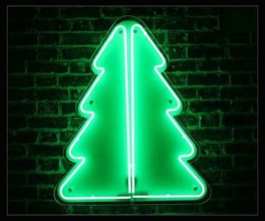 Christmas Tree Neon Sign