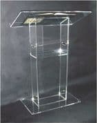 Clear Perspex Lectern